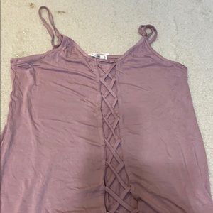 lattice tank top